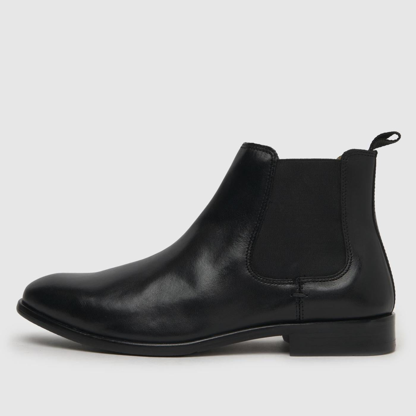 Dominic Leather Chelsea in Black