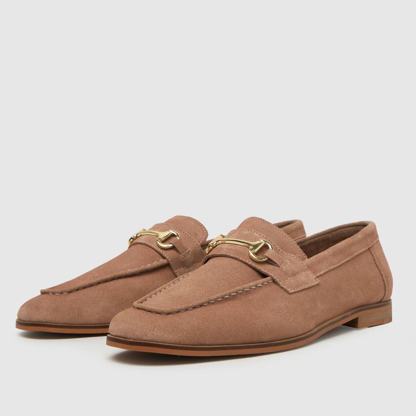 Royal Snaffle Loafer in Pale Pink