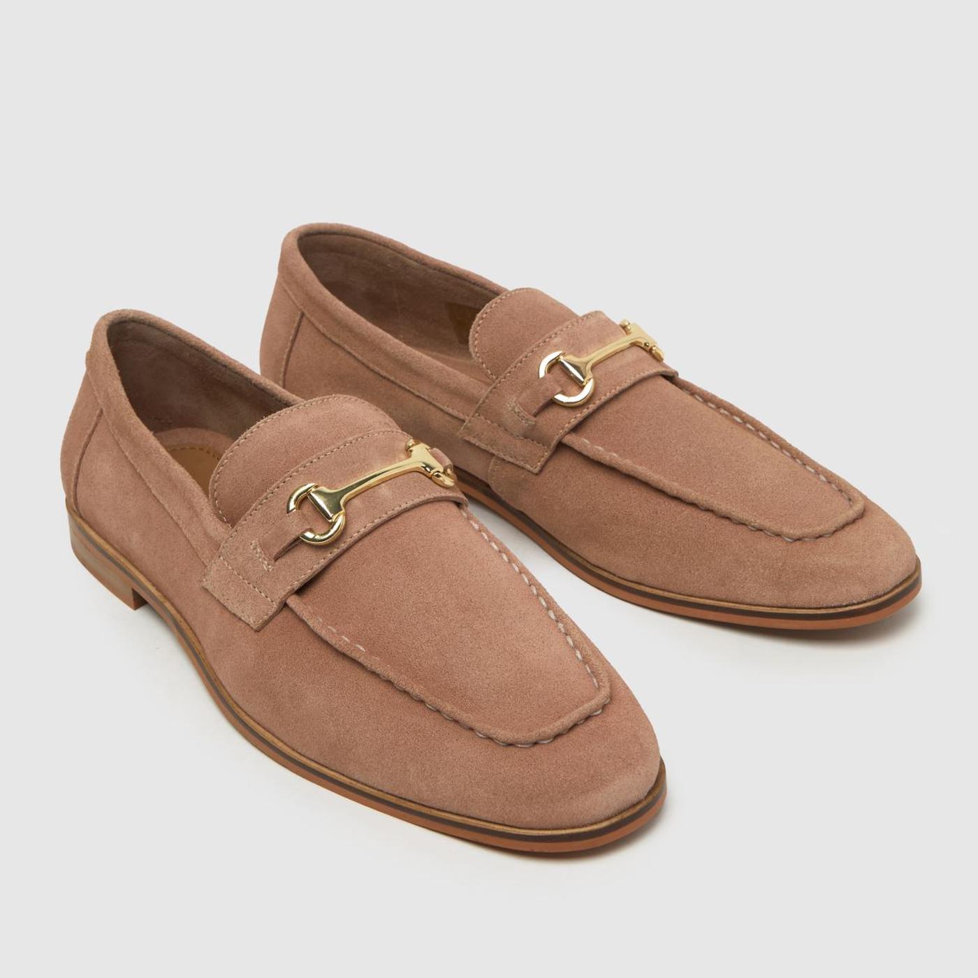 Royal Snaffle Loafer in Pale Pink