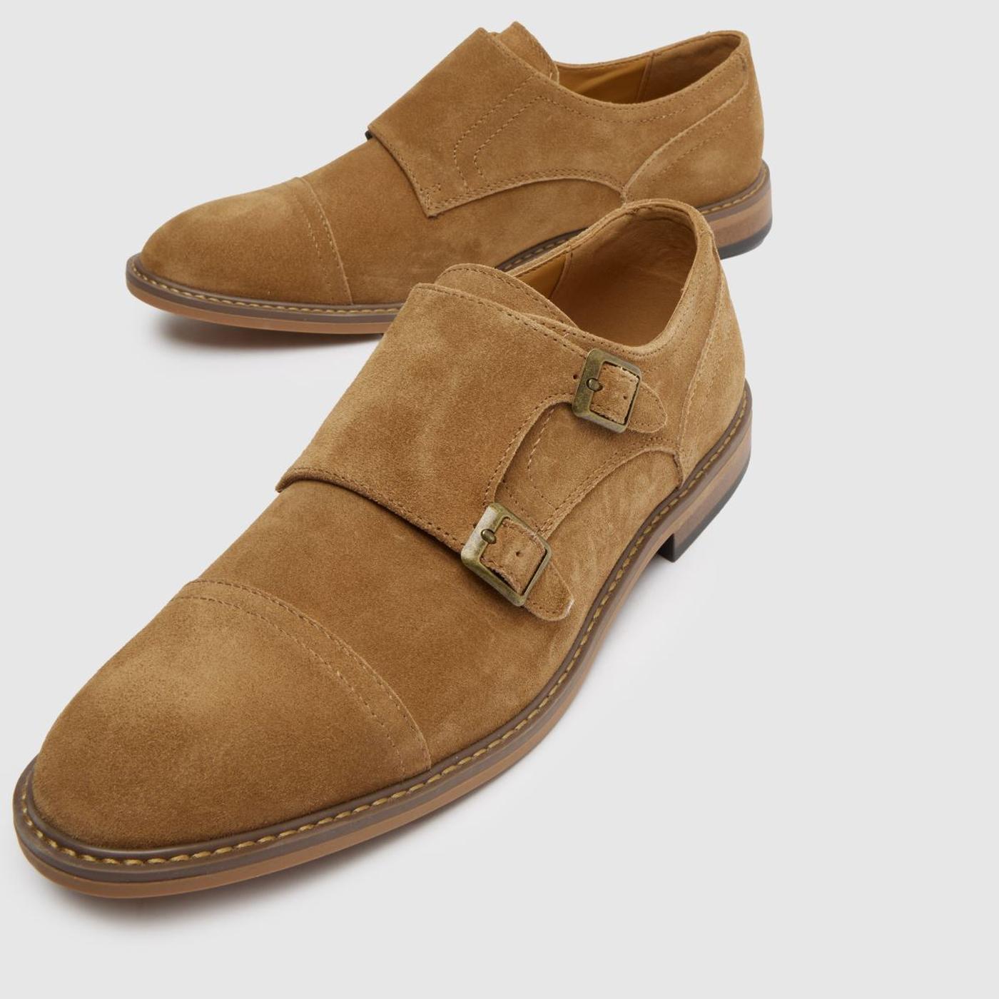 Rio Suede Monk in Tan
