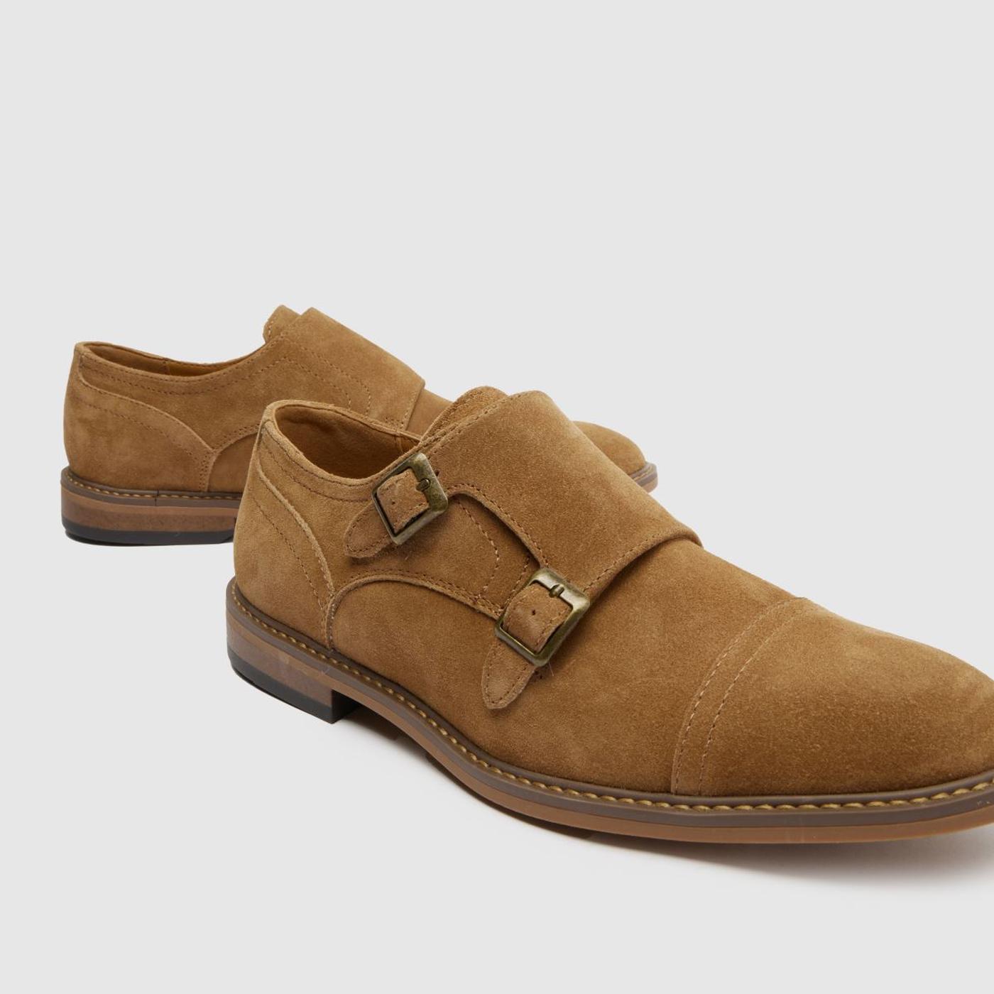 Rio Suede Monk in Tan