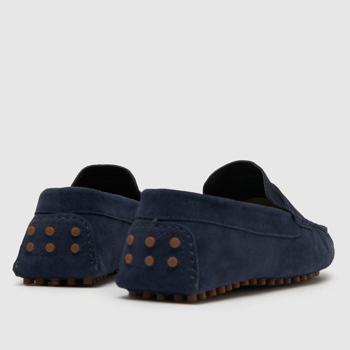 Richie Suede Driving in Navy