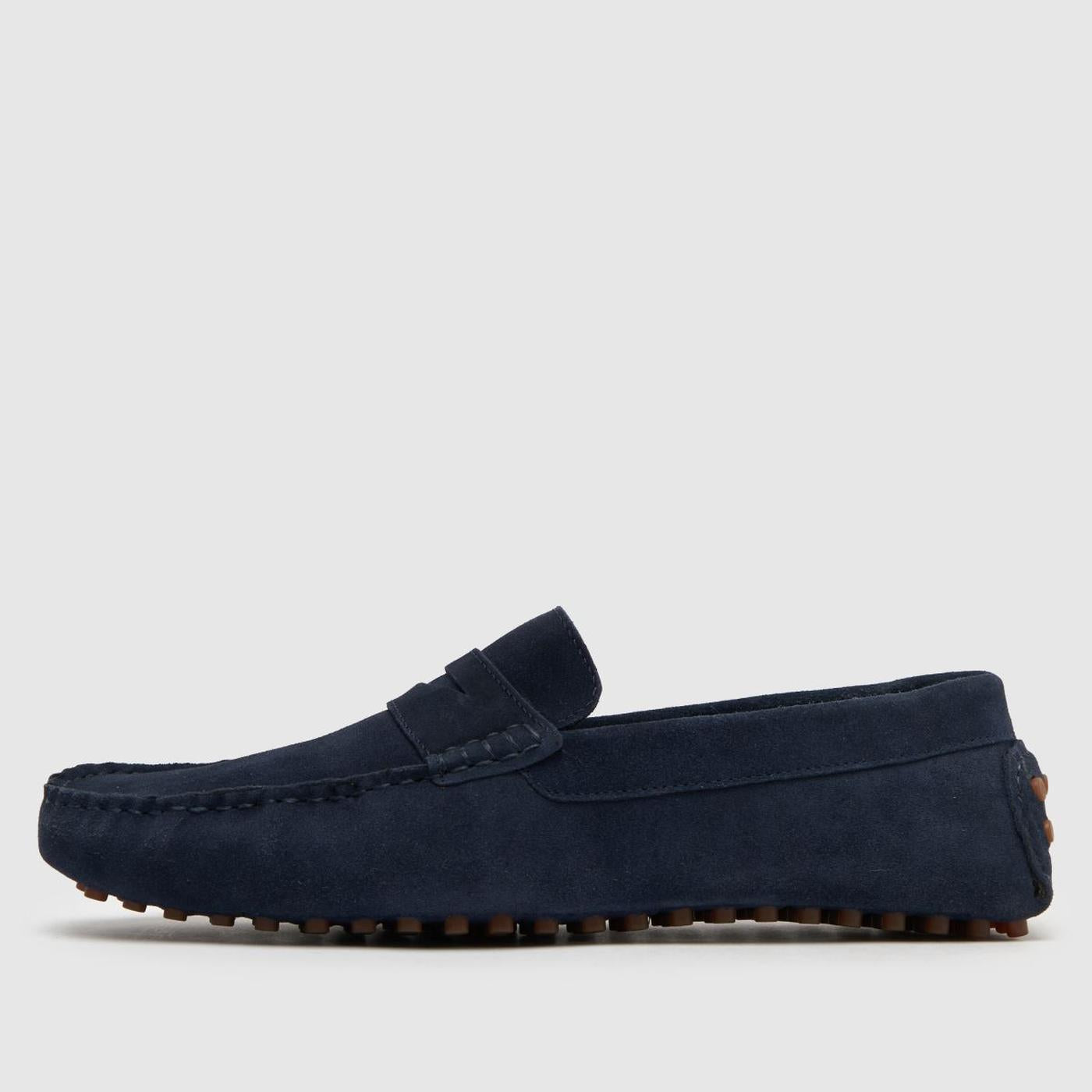 Richie Suede Driving in Navy