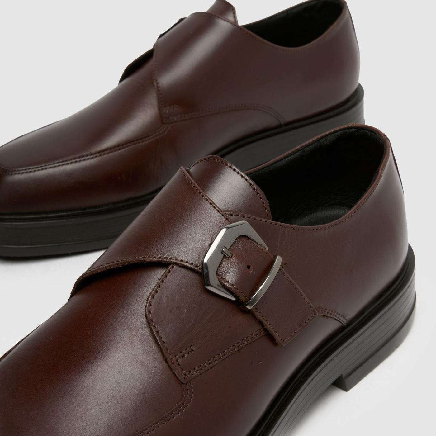 Rocco Leather Monk in Brown
