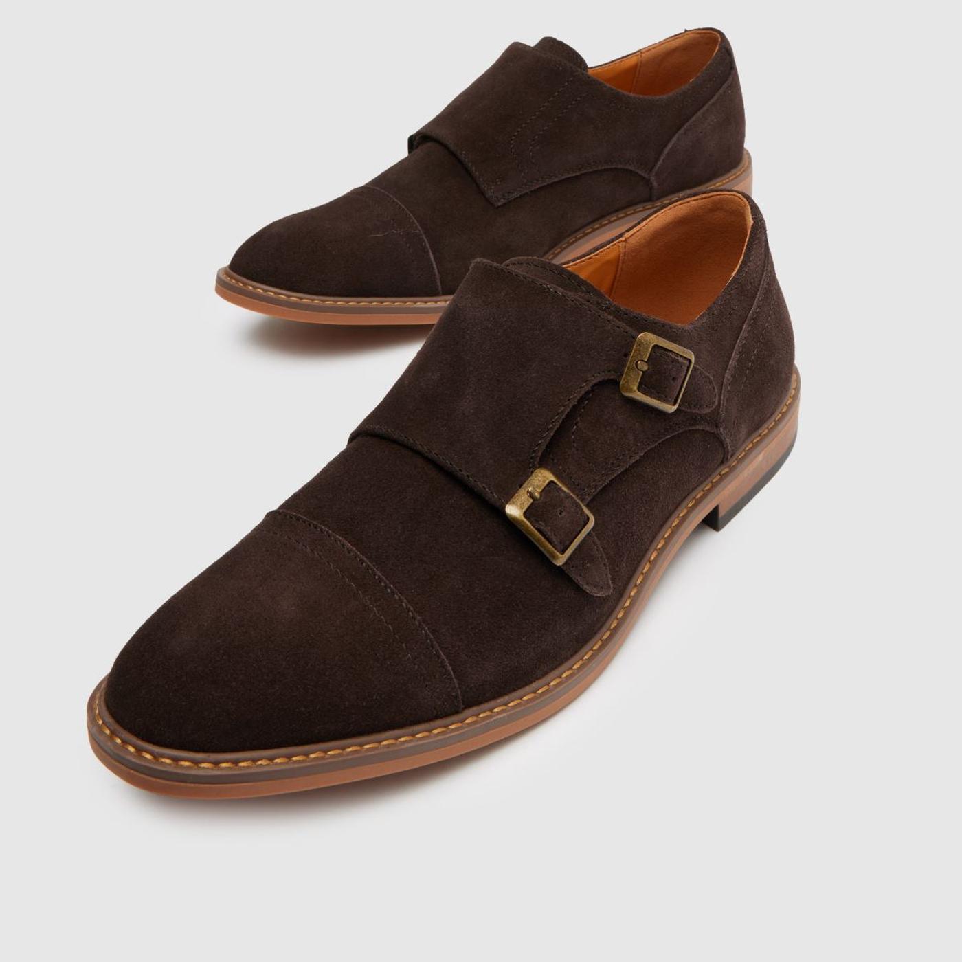 Rio Suede Monk in Brown