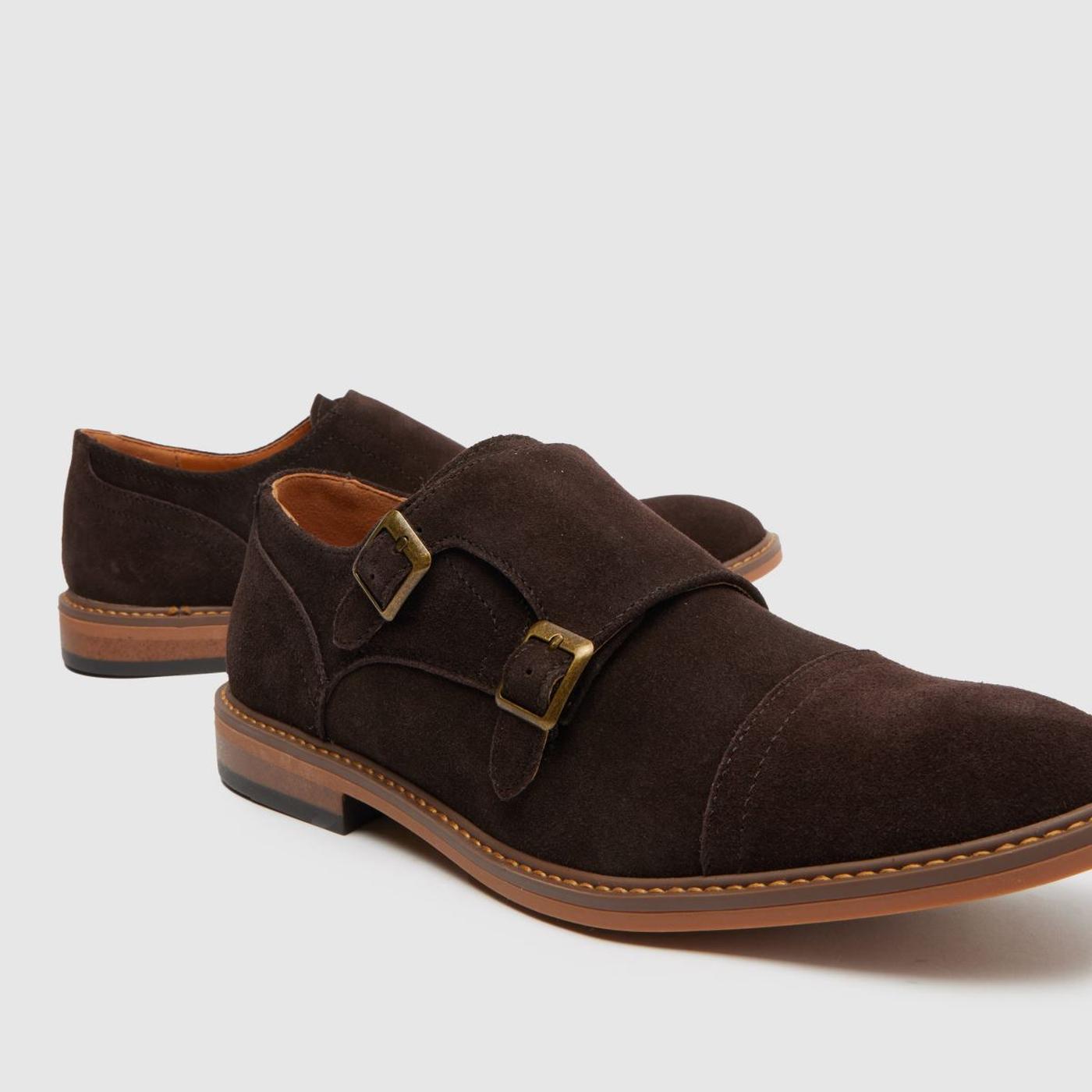 Rio Suede Monk in Brown