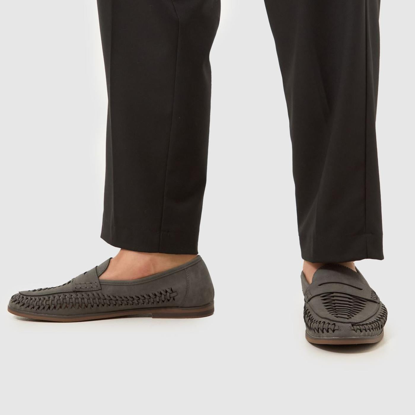 Reem Woven Loafer in Grey