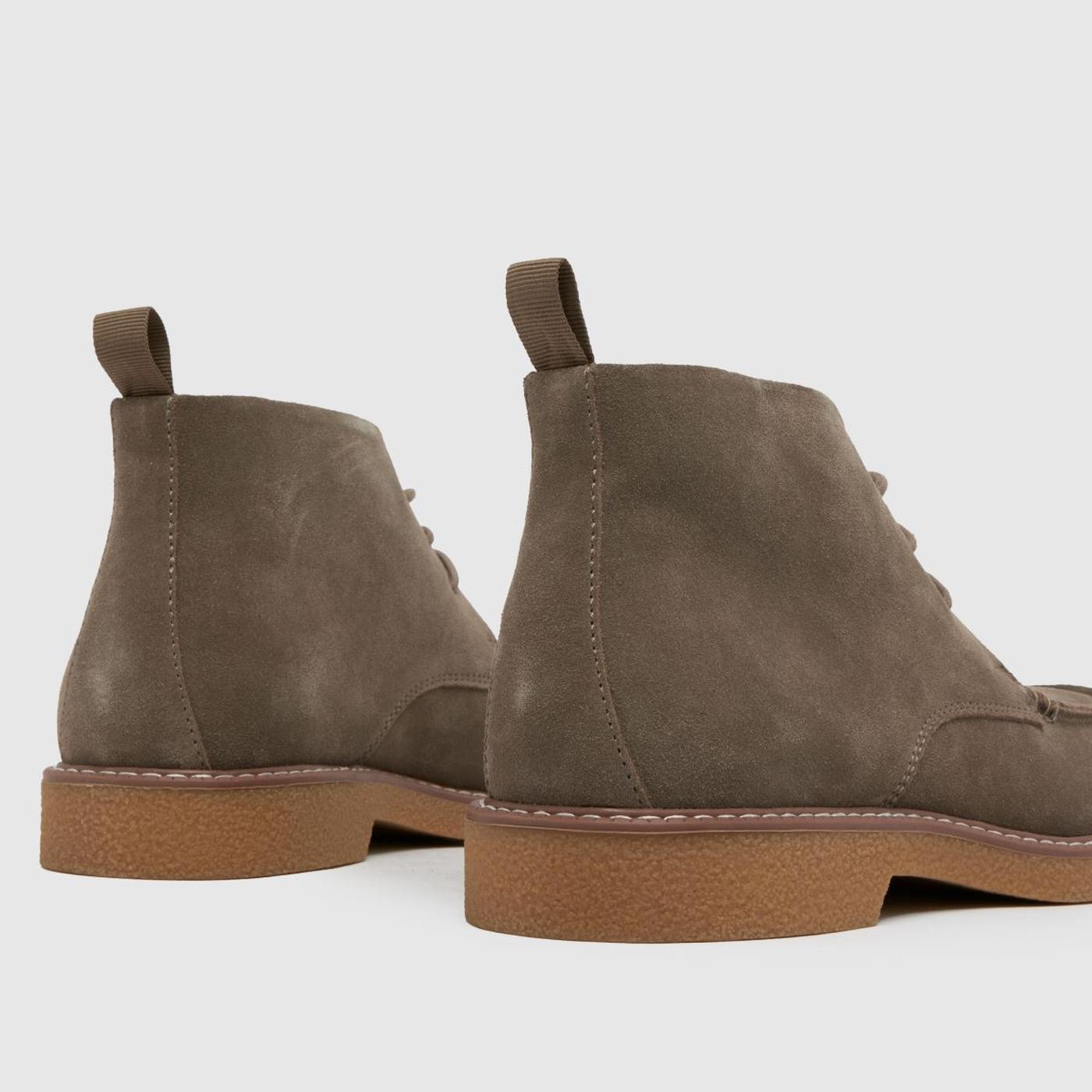 Dabi Suede Apron Lace Up in Grey