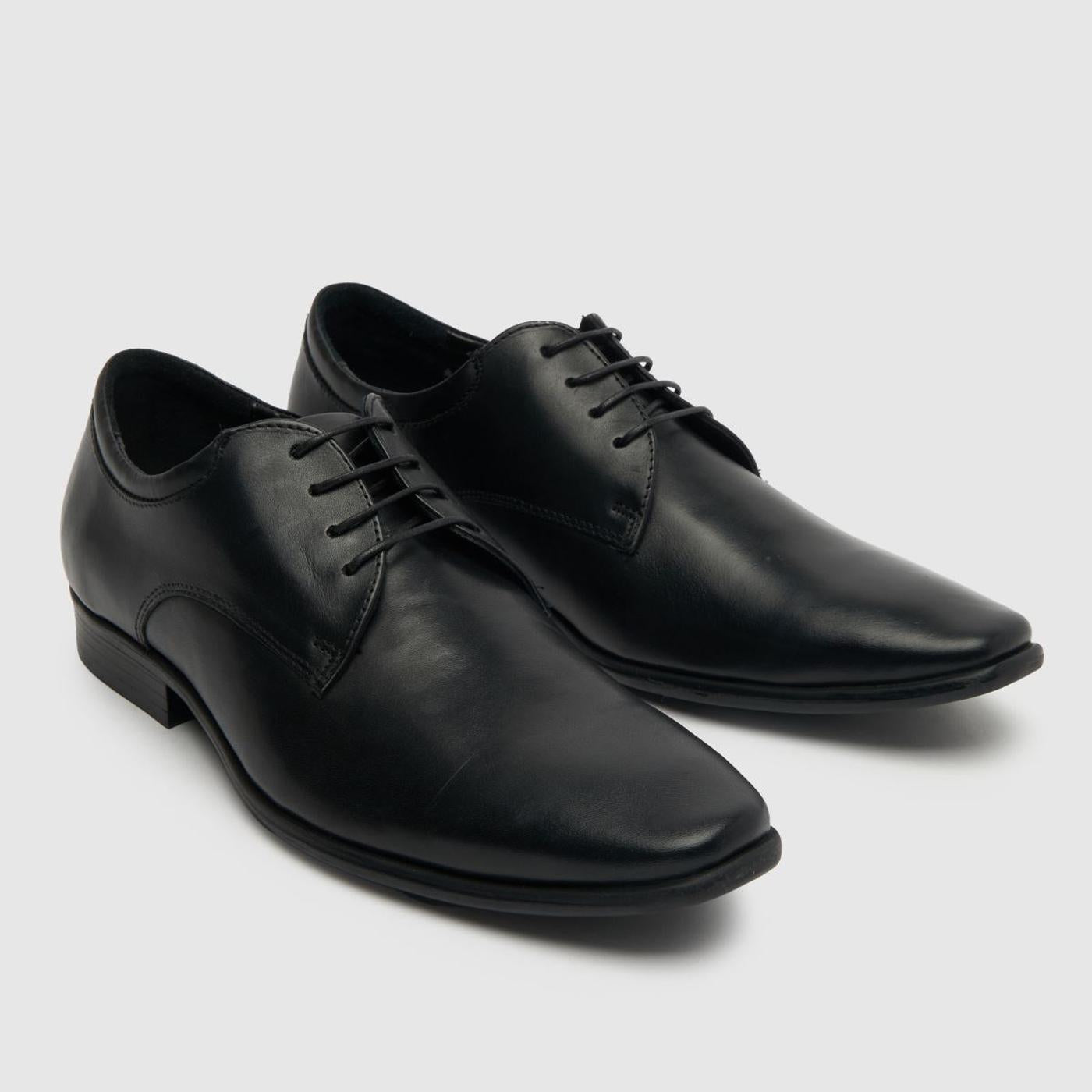 Ray Leather Derby in Black