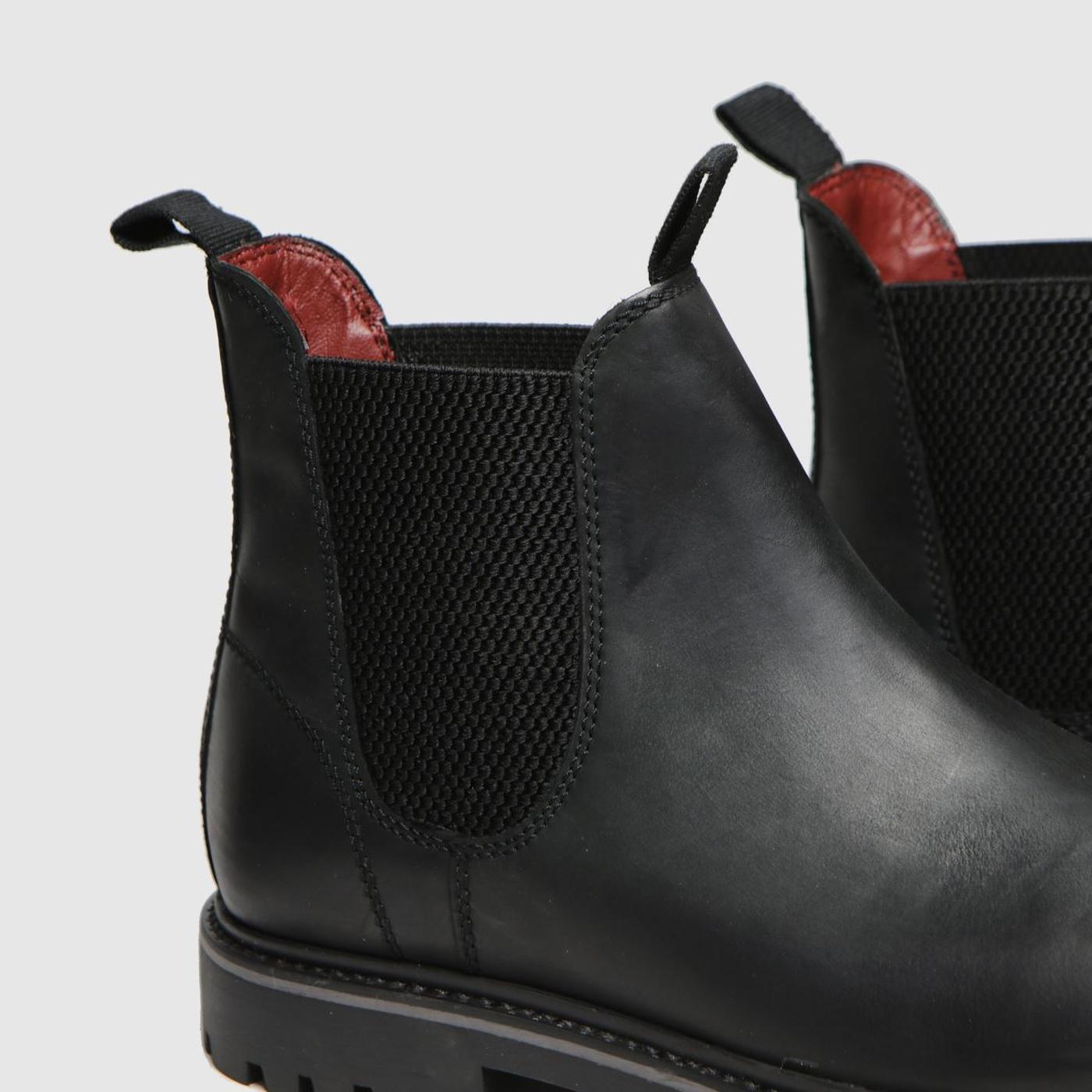 Dylan Leather Chelsea in Black