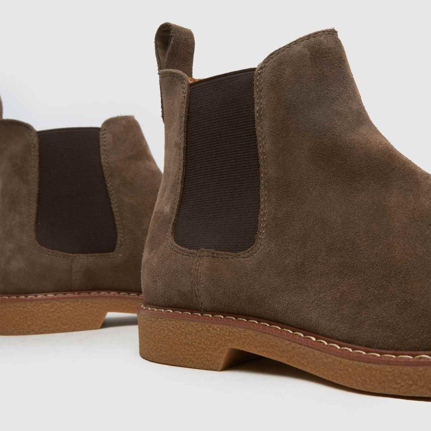 Dawn Suede Chelsesa in Taupe