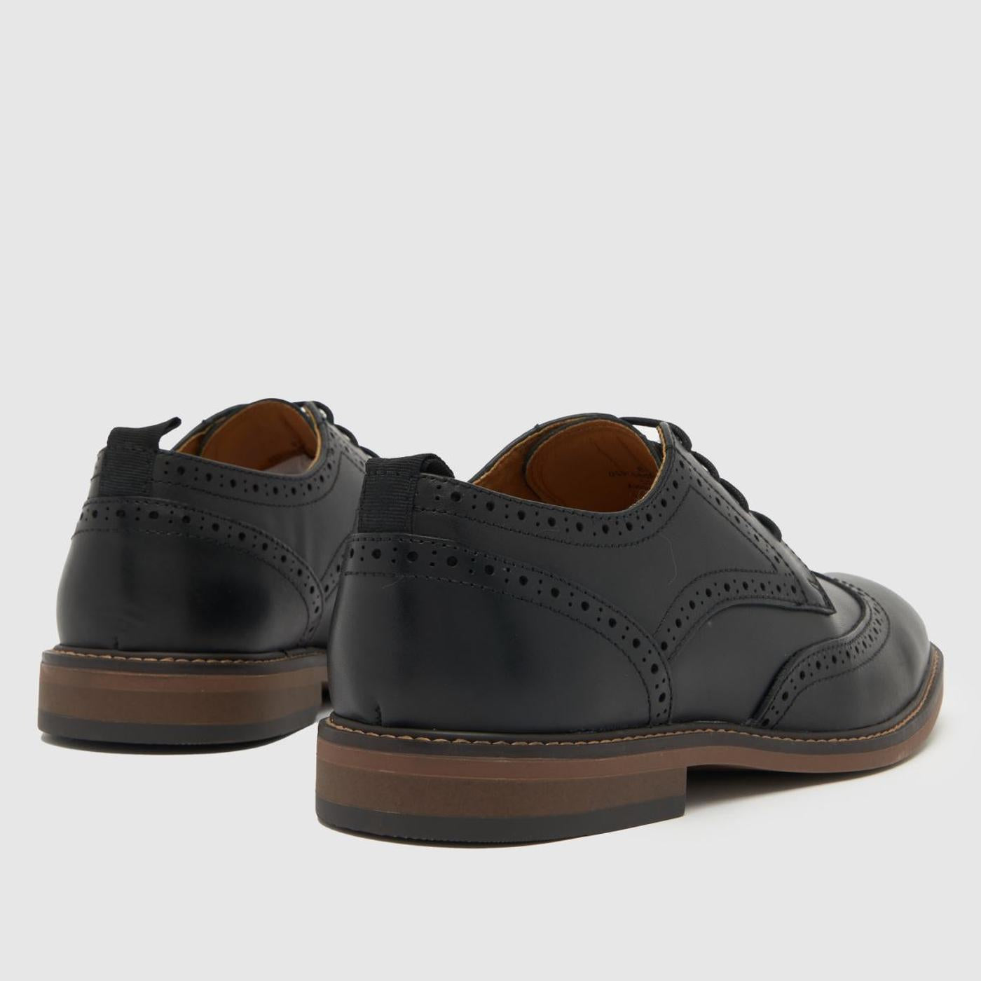 Rafe Leather Brogue in Black