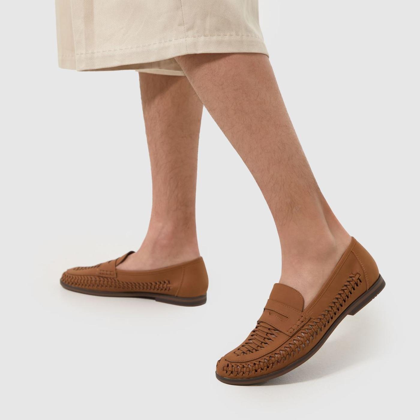 Reem Woven Loafer in Tan
