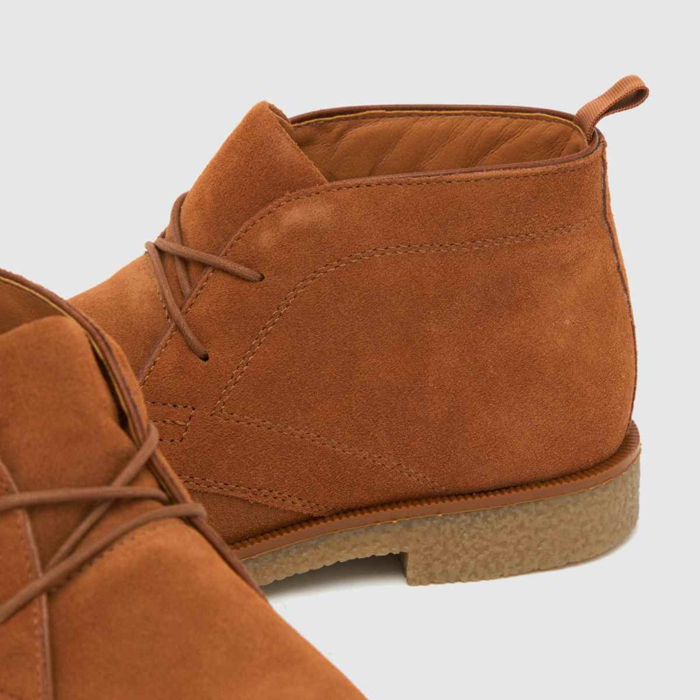 Darius Suede Lace Up in Tan