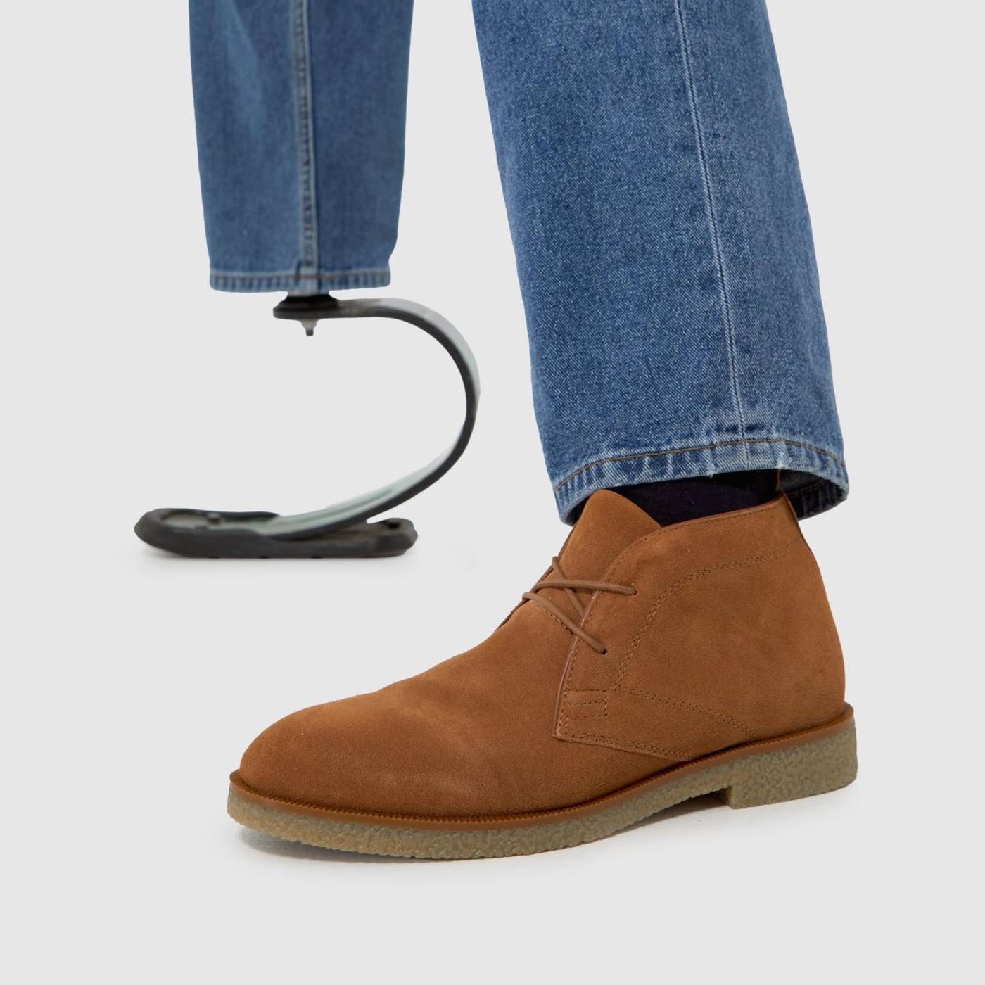 Darius Suede Lace Up in Tan