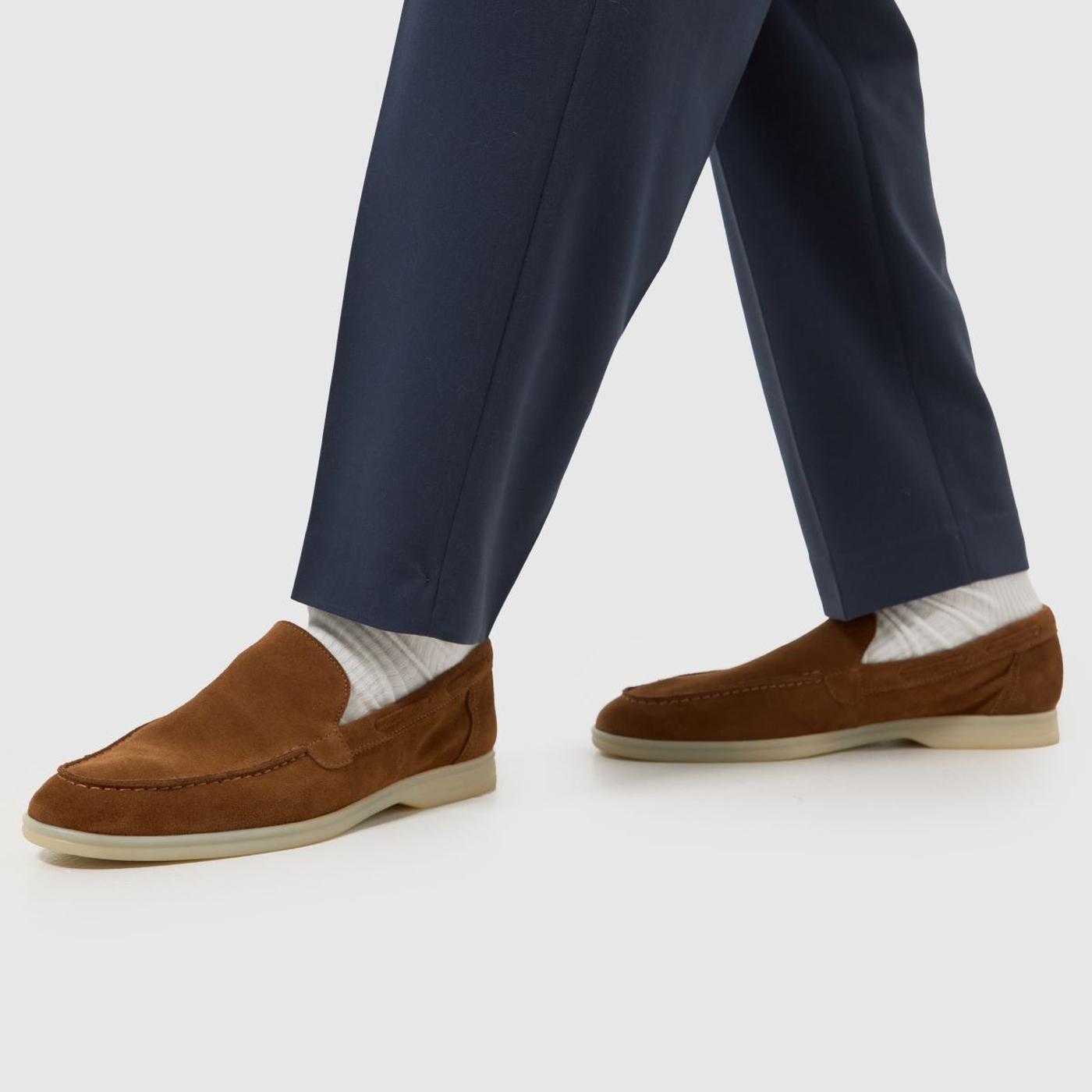 Philip Suede Loafer in Tan