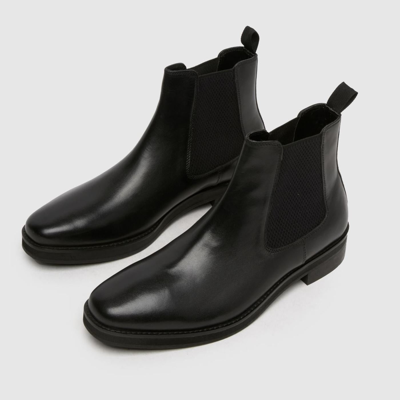 Dom Leather Chelsea in Black