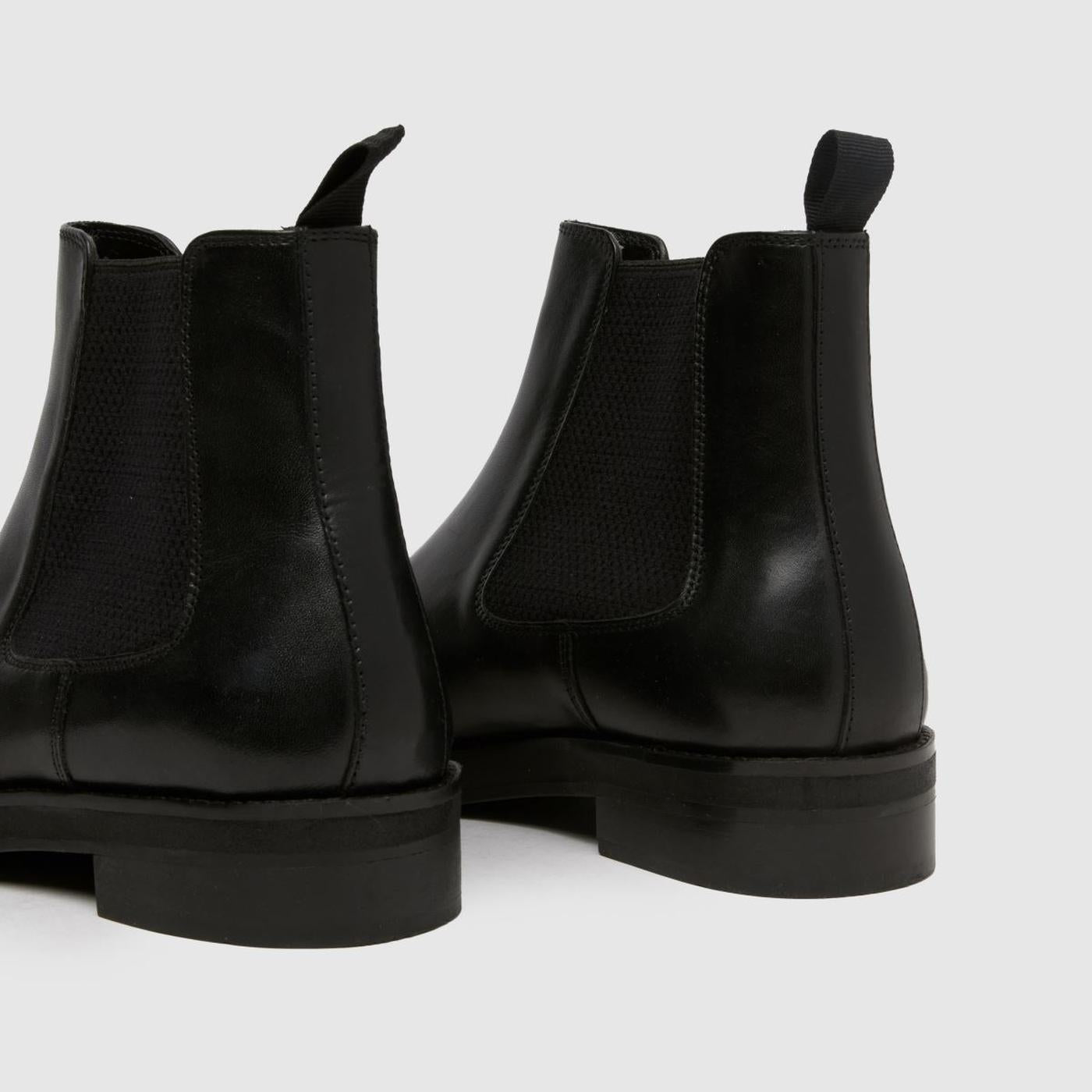 Dom Leather Chelsea in Black