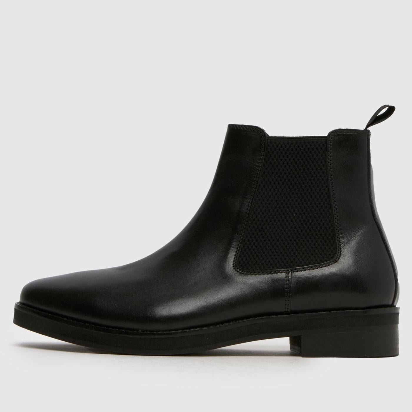 Dom Leather Chelsea in Black