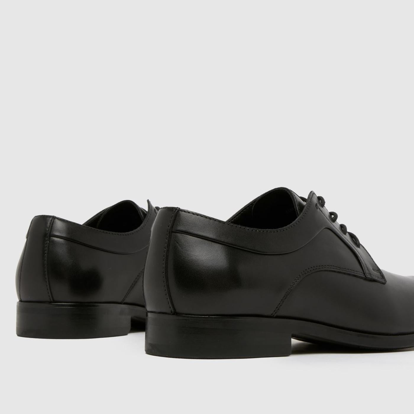 Rail Leather Derby in Black