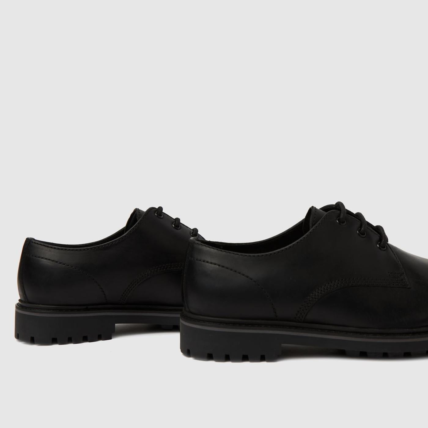 Pax Leather Derby in Black