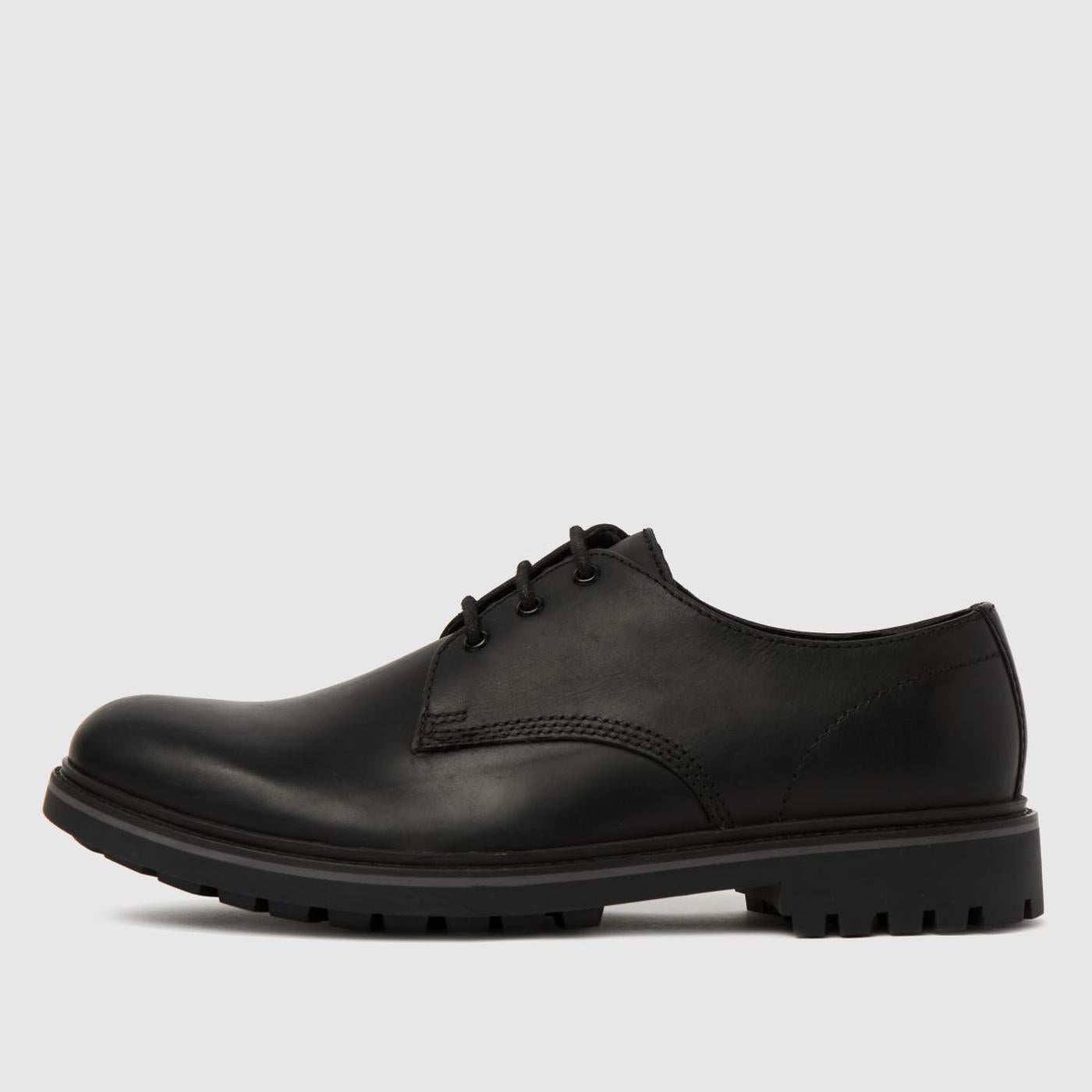 Pax Leather Derby in Black