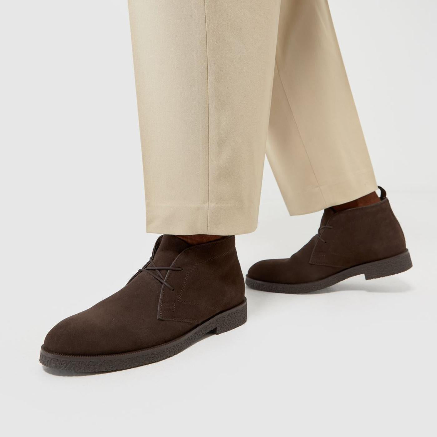 Darius Suede Lace Up in Brown