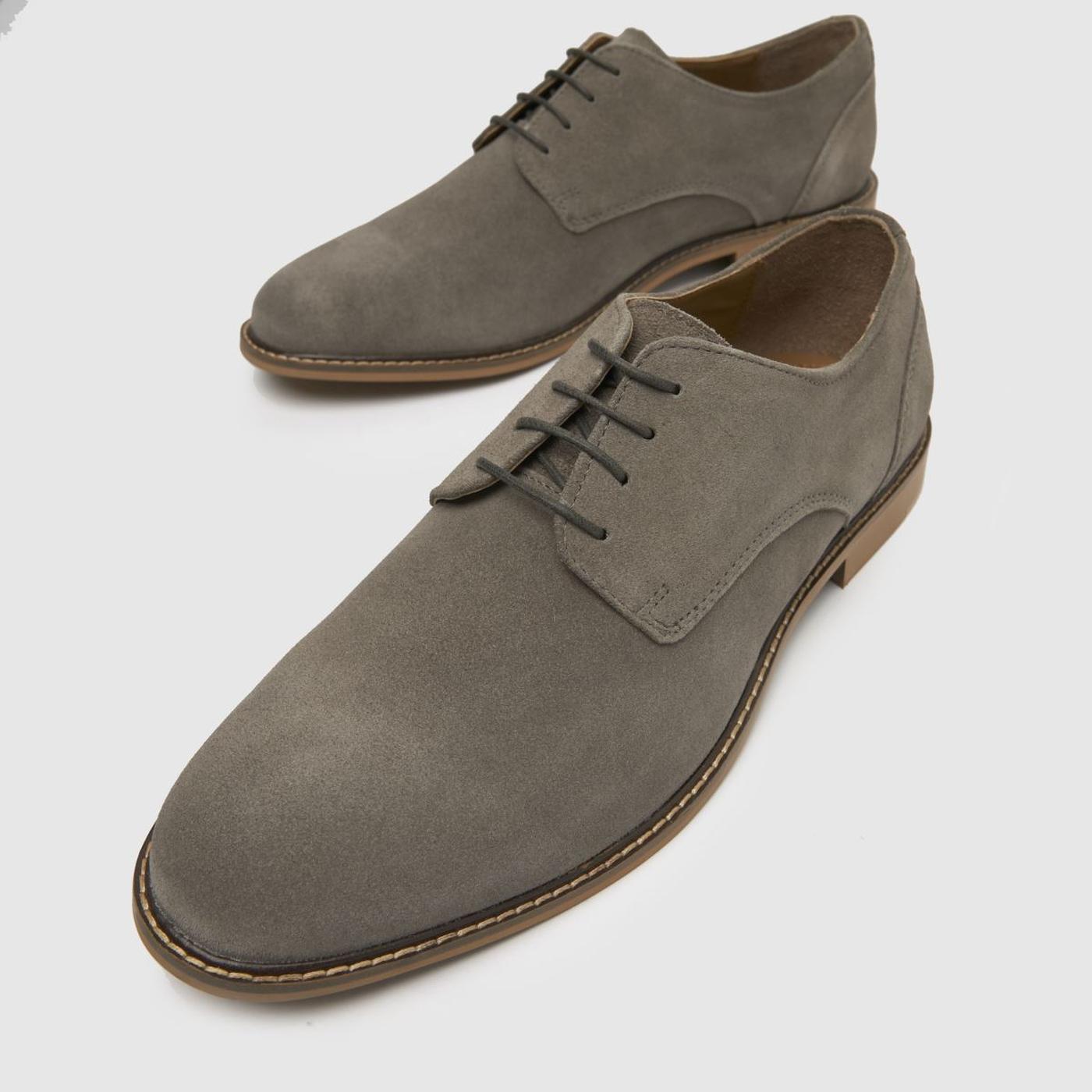 Ruben Suede Derby in Grey