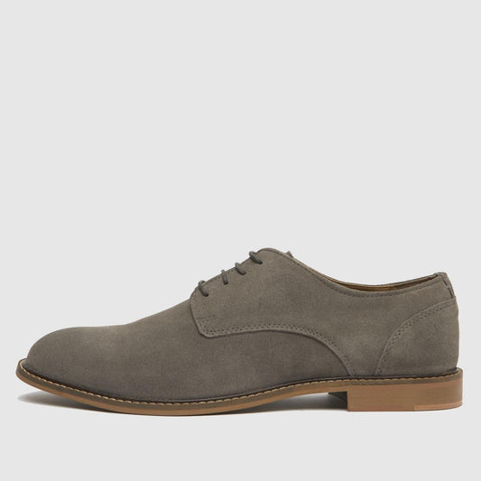 Ruben Suede Derby in Grey
