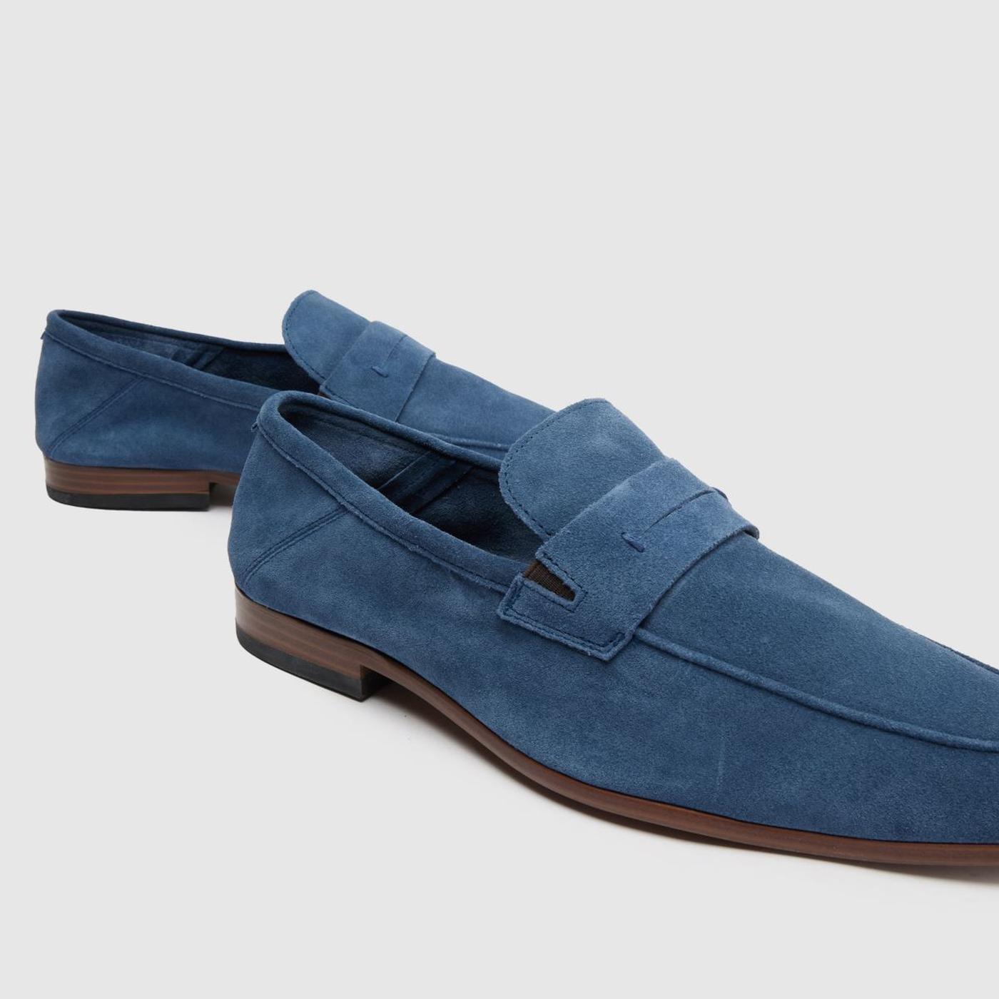 Randy Unlined Loafer in Blue