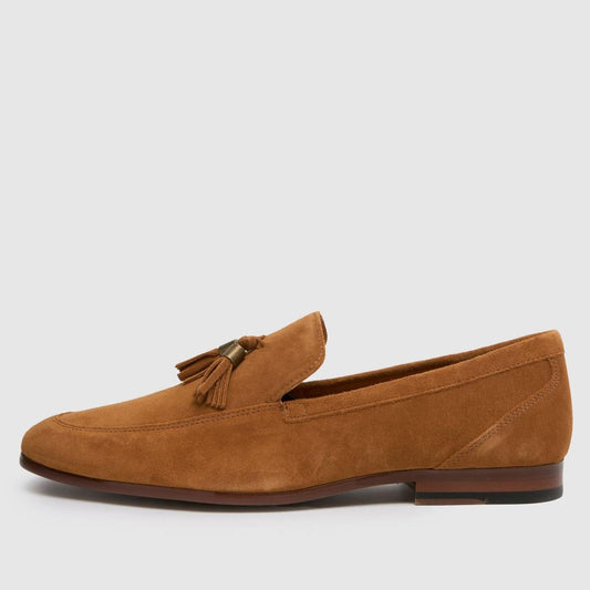 Ren Suede Loafer in Tan