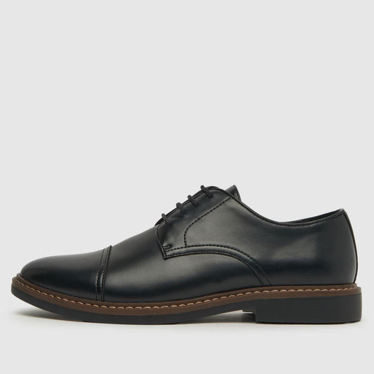 Raymond Toe Cap Lace Up in Black