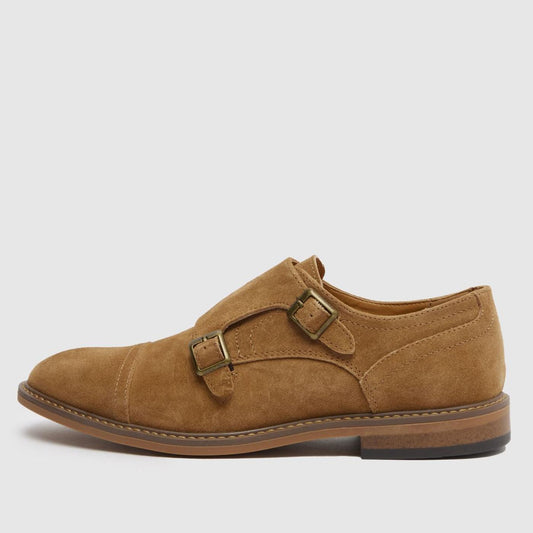 Rio Suede Monk in Tan