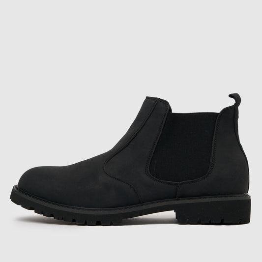 Drake Pu Cleated Chelsea in Black