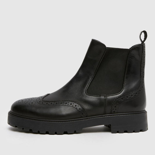 Davis Leather Chelsea in Black