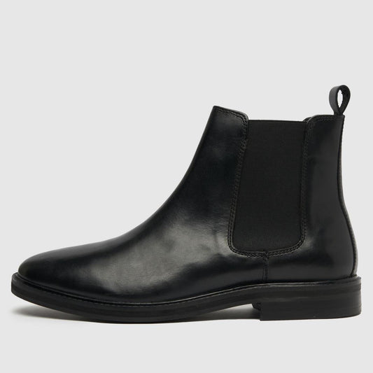 Dante Leather Chelsea in Black