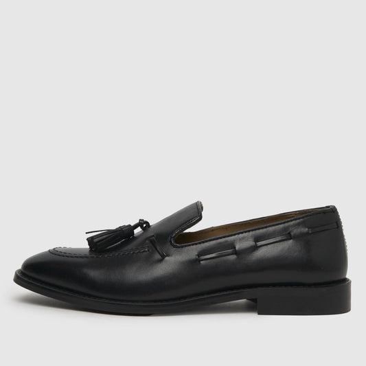 Rory Leather Loafer in Black