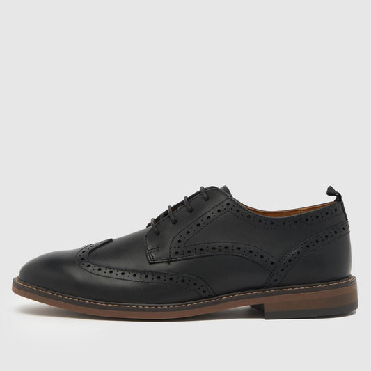 Rafe Leather Brogue in Black