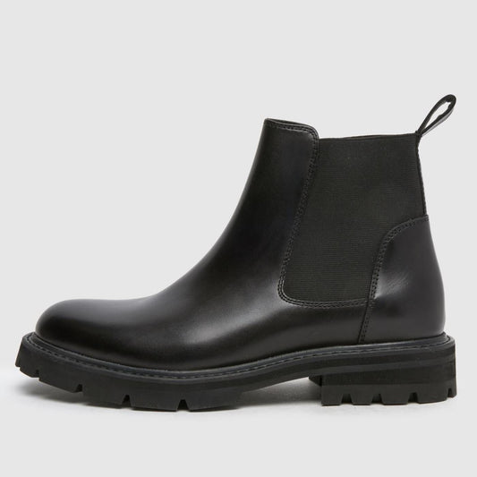 Dorian Leather Chelsea in Black