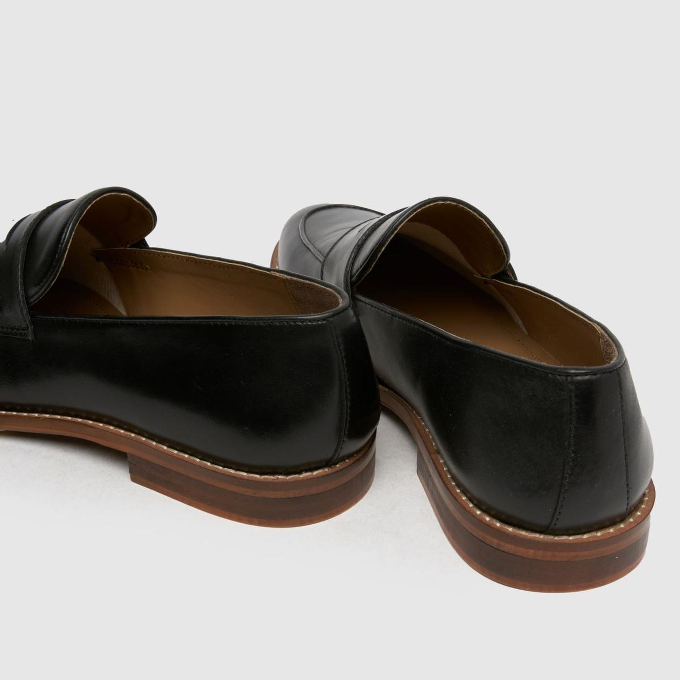 Rune Leather Loafer in Black