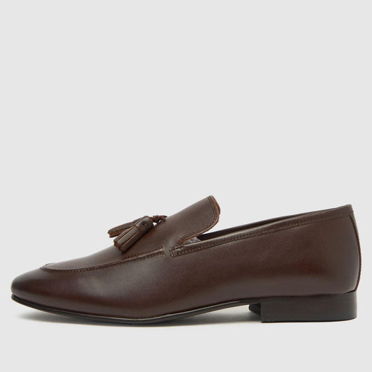 Rhett Tassel Loafer in Brown