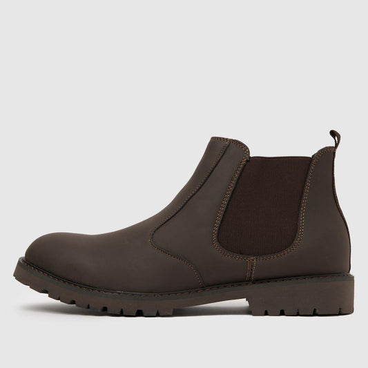 Drake Pu Cleated Chelsea in Brown