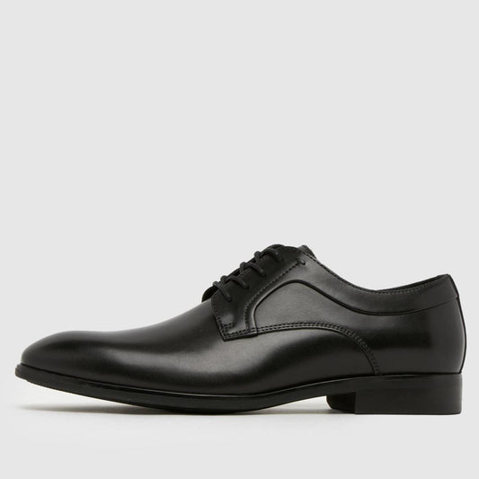Rail Leather Derby in Black
