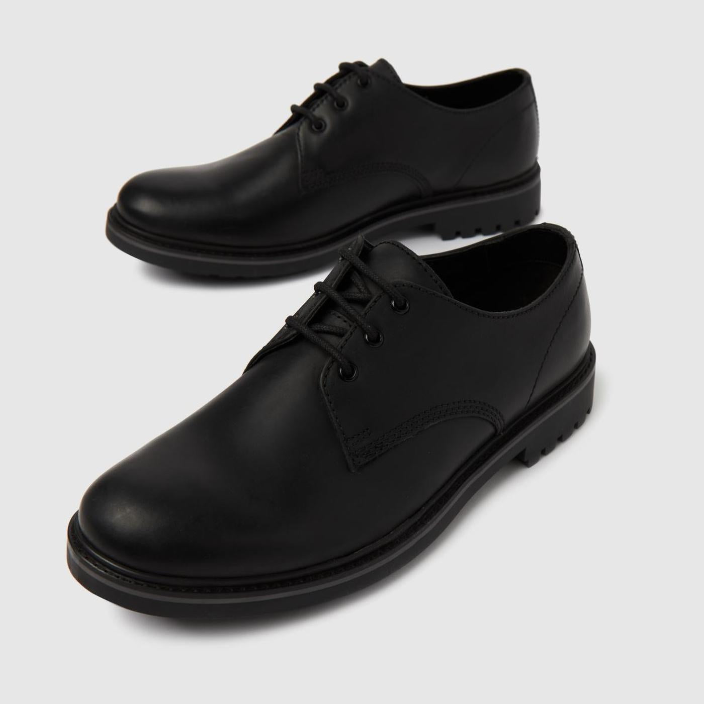Pax Leather Derby in Black