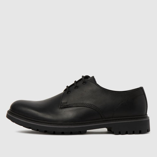 Pax Leather Derby in Black