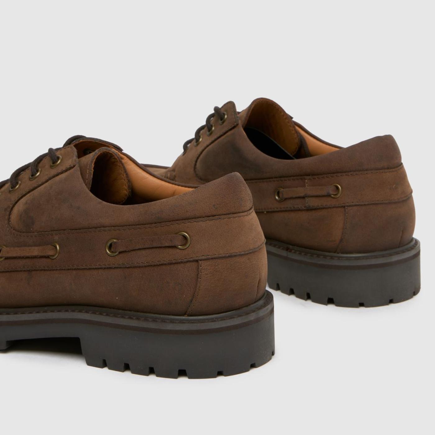 Patrick Leather Lace-Up in Brown